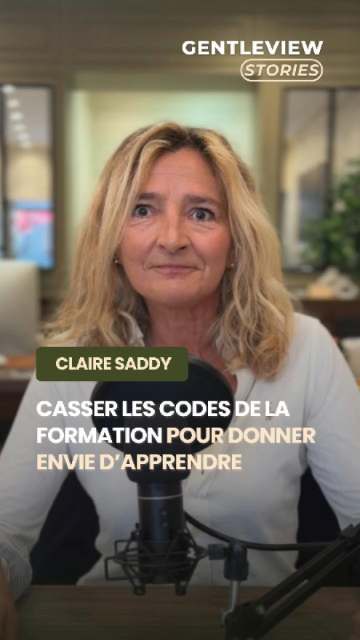 Claire Saddy, Formation et management, Gentleview Stories