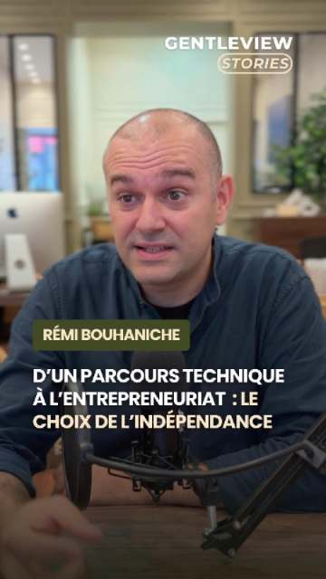 Rémi Bouhaniche, Processus, design, Gentleview Stories